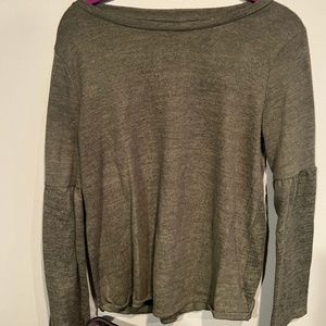Fleece Bell Sleeve Sweater
